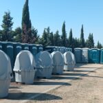 y sanitarios modulares para eventos